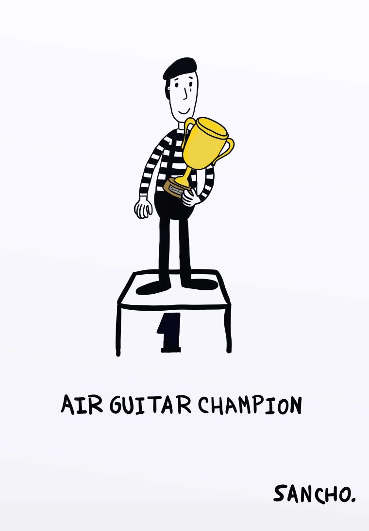 Air guitar championships