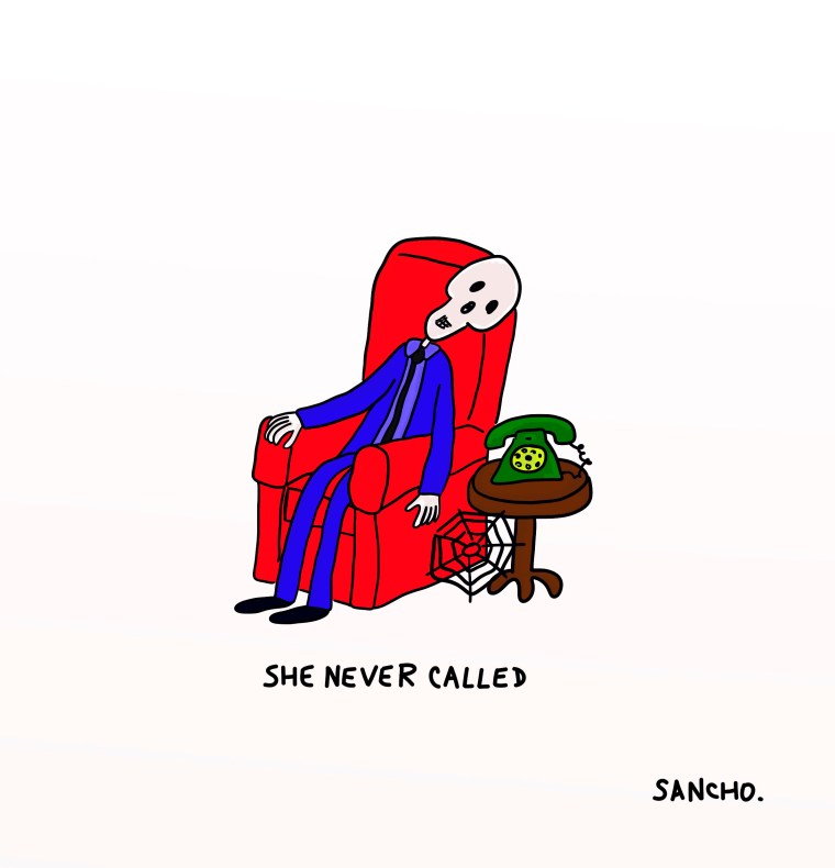 SHE NEVER CALLED