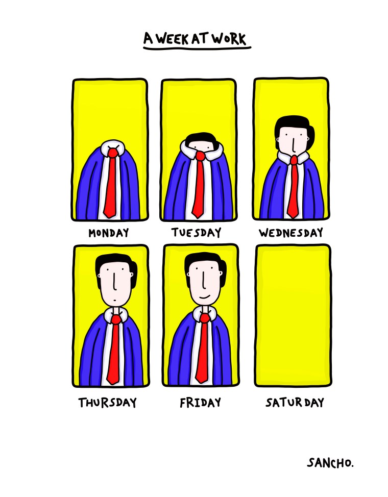 week at work