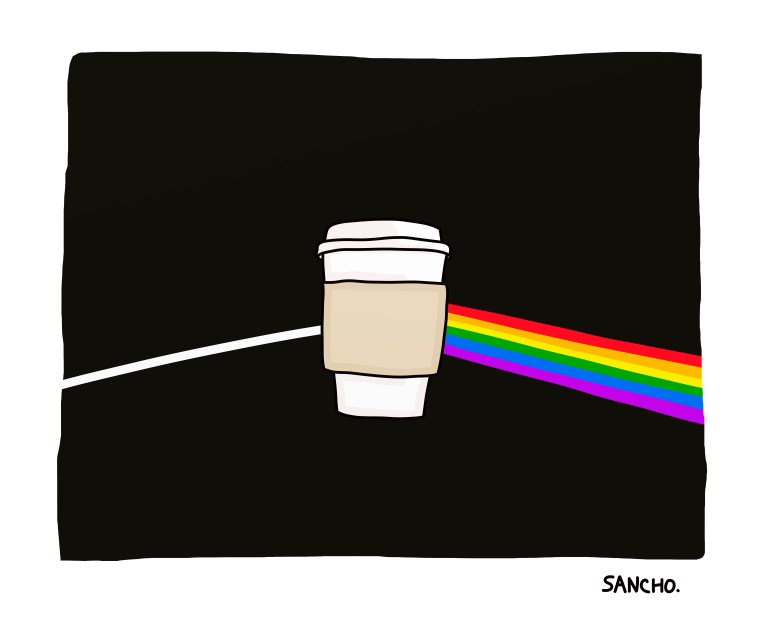 coffee pink floy