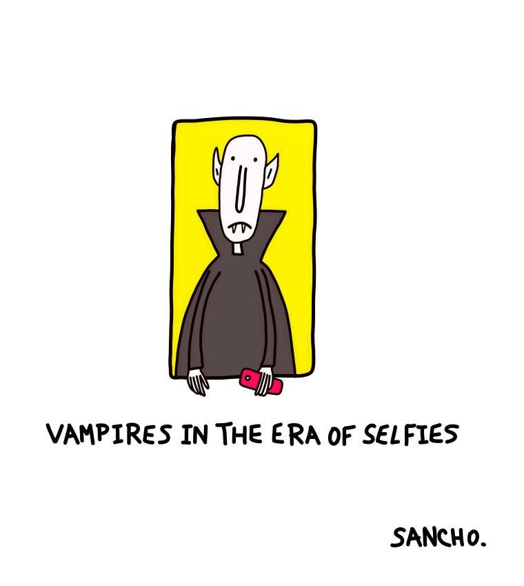 vampire in times of selfies