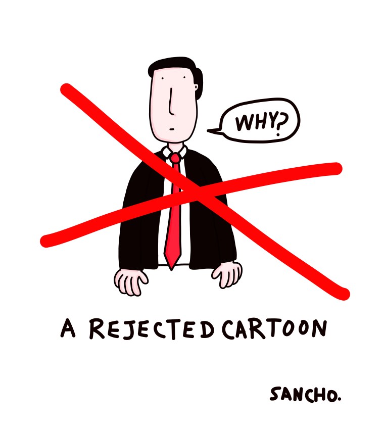REJECTEDCARTOON